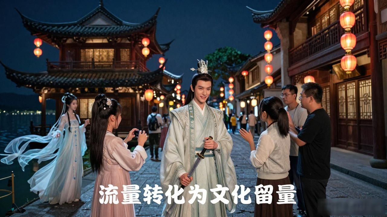 明星NPC景区互动_演员化身影视剧角色_明星今天热点,